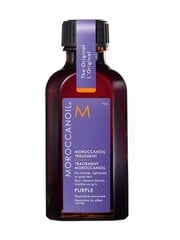 Moroccanoil Treatment Purple Oil 50ml hinta ja tiedot | Hiusnaamiot, öljyt ja seerumit | hobbyhall.fi