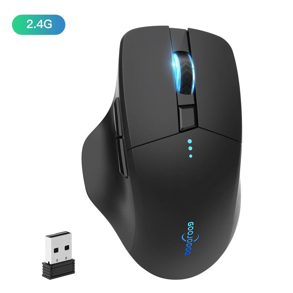 Langaton Bluetooth hiiri 2.4G hiiri gamer 4000 DPI optinen anturi 6 mykistyspainiketta MacBook Tablet kannettavalle PC pelihiiri hinta ja tiedot | Hiiret | hobbyhall.fi