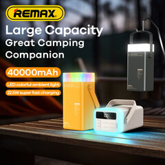 REMAX RPP-596 40000 mAh, valkoinen hinta ja tiedot | Varavirtalähteet | hobbyhall.fi