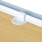 Eurohome laskostettu kaihdin ilman porausta Beige 85x100cm hinta ja tiedot | Kaihtimet | hobbyhall.fi