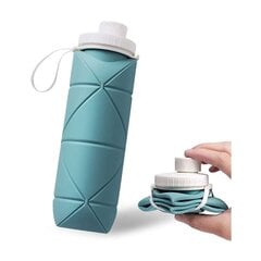 Kannettava mini silikoninen kokoontaittuva vesikuppi ulkourheiluun suurikapasiteettinen teleskooppikuppipakkaus kätevä kuppi harmaa 600ml hinta ja tiedot | Puhelimen lisätarvikkeet | hobbyhall.fi