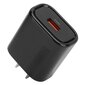 KUULAA QC Charger Block 18W Pikalataussovittimelle Yksiporttinen TypeC Latauspää (musta) hinta ja tiedot | Puhelimen lisätarvikkeet | hobbyhall.fi