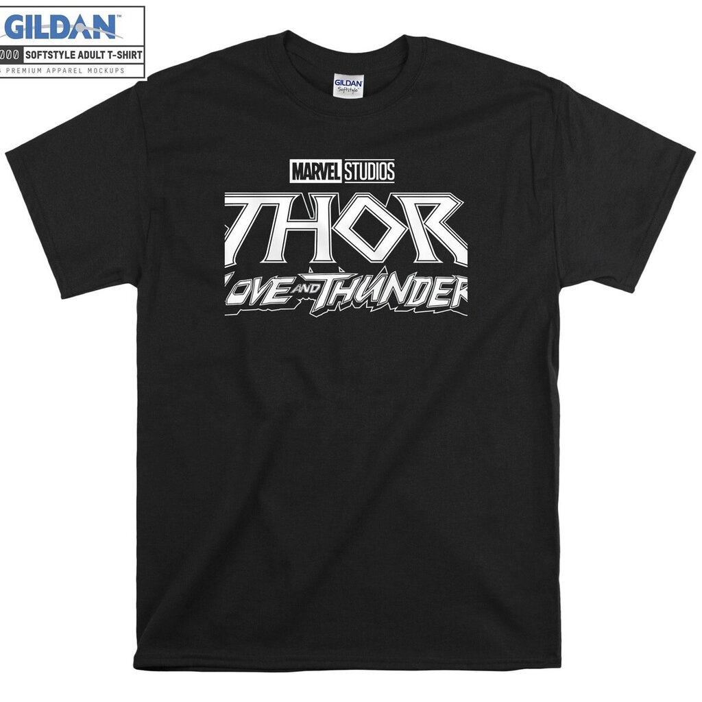 Marvel Thor Love And Thunder Dark T-shirt hinta ja tiedot | Miesten T-paidat | hobbyhall.fi