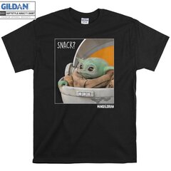 Baby Yoda Mandalorian Child Snack T-shirt hinta ja tiedot | Miesten T-paidat | hobbyhall.fi