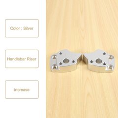 25 mm bar Riser Yhteensopiva Fjr1300 Fjr 1300 2001-2005 Silver Bar Risers -moottoripyörälle hinta ja tiedot | Käsityökalut | hobbyhall.fi