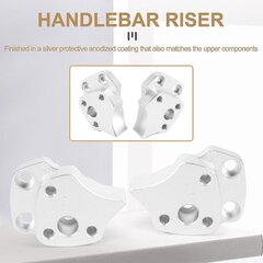 25 mm bar Riser Yhteensopiva Fjr1300 Fjr 1300 2001-2005 Silver Bar Risers -moottoripyörälle hinta ja tiedot | Käsityökalut | hobbyhall.fi