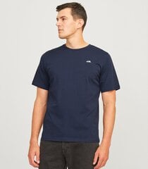 Jack & Jones Miesten T-paita 12263850*02, laivastonsininen/sky 5715670111813 hinta ja tiedot | Miesten T-paidat | hobbyhall.fi