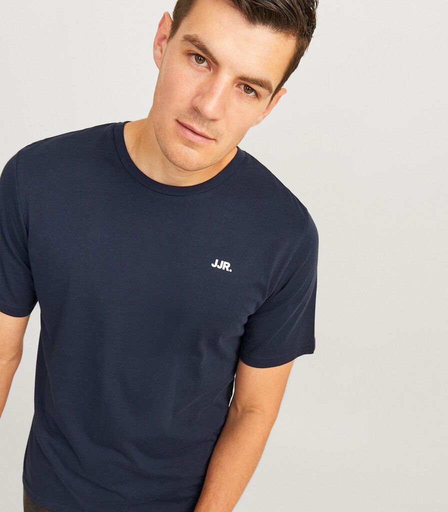 Jack & Jones Miesten T-paita 12263850*02, laivastonsininen/sky 5715670111813 hinta ja tiedot | Miesten T-paidat | hobbyhall.fi