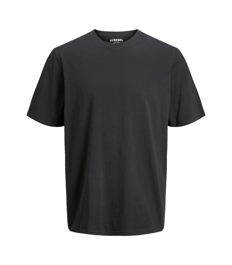 Jack & Jones Miesten T-paita 12263856*02, musta 5715610064988 hinta ja tiedot | Miesten T-paidat | hobbyhall.fi