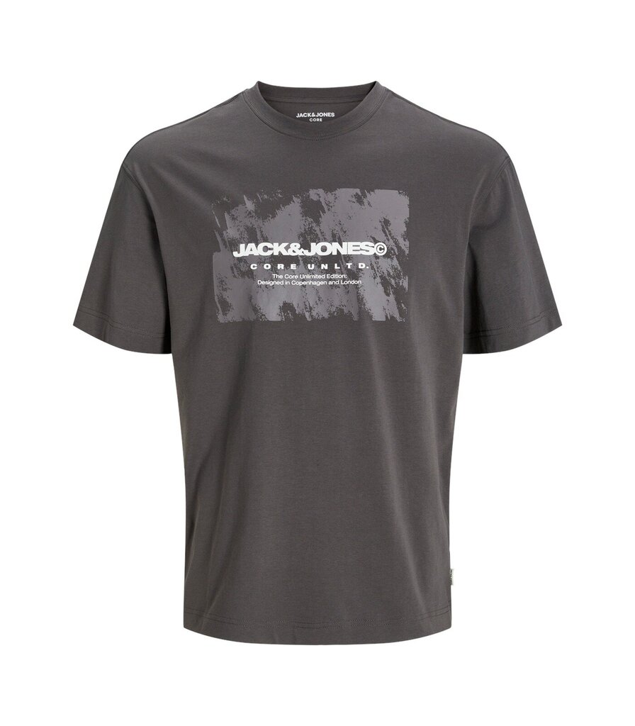 Jack & Jones Miesten T-paita 12264029*02, ruskea/pavem 5715614987894 hinta ja tiedot | Miesten T-paidat | hobbyhall.fi