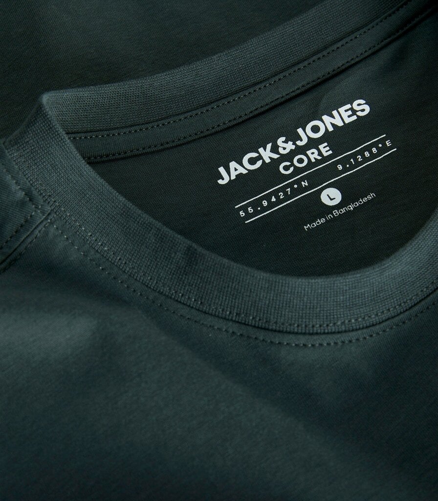 Jack & Jones Miesten T-paita 12264029*03, tummanvihreä/urban 5715614988242 hinta ja tiedot | Miesten T-paidat | hobbyhall.fi