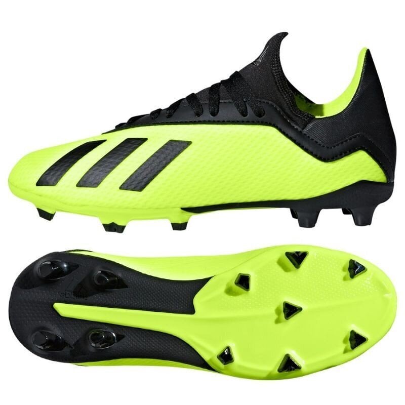 Jalkapallokengät Adidas X 18.3 FG Jr DB2418 (44988) hinta ja tiedot | Jalkapallokengät | hobbyhall.fi