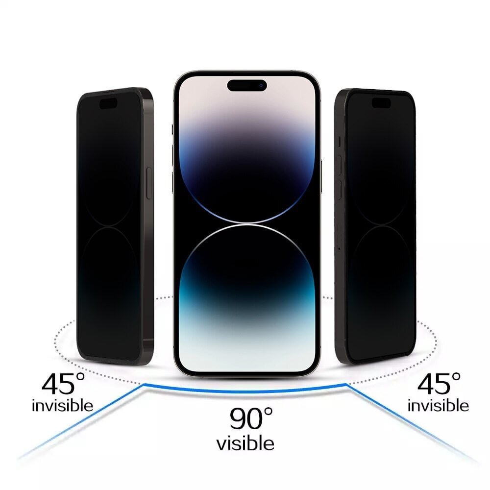 5D Privacy iPhone 16 Pro Max hinta ja tiedot | Näytönsuojakalvot ja -lasit | hobbyhall.fi