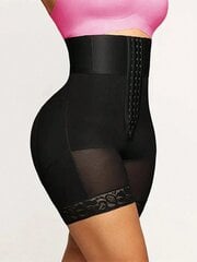 High Waist Control Waist Trainer Shortsit Butt Lifter Wide Band Fajas Shapewear Shortsit · Musta · XL hinta ja tiedot | Muotoilevat alusvaatteet | hobbyhall.fi