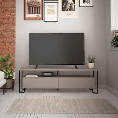 Kalune Design 855 (I), beigen värinen TV-pöytä hinta ja tiedot | TV-tasot | hobbyhall.fi
