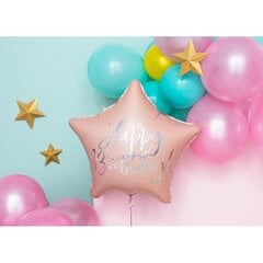 Folio ilmapallo pinkki 40 cm - Happy Birthday hinta ja tiedot | Ilmapallot | hobbyhall.fi