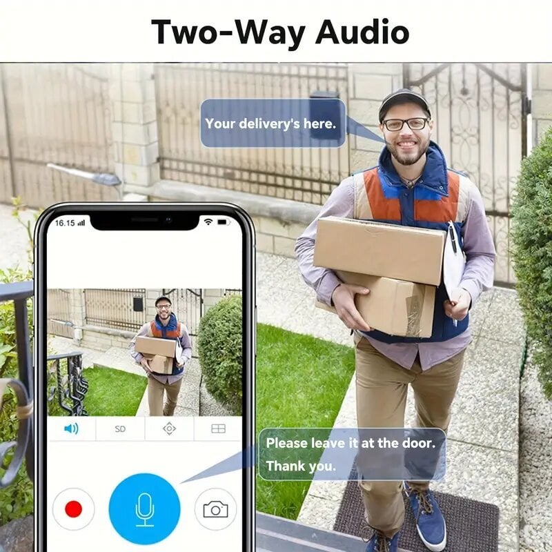 WiFi-älykäs valvontakamera hinta ja tiedot | Valvontakamerat | hobbyhall.fi