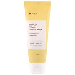 iUNIK Propolis Vitamin Sleeping Mask 60ml - kosteuttava kermainen yönaamio propolisilla hinta ja tiedot | Kasvonaamiot ja silmänalusaamiot | hobbyhall.fi