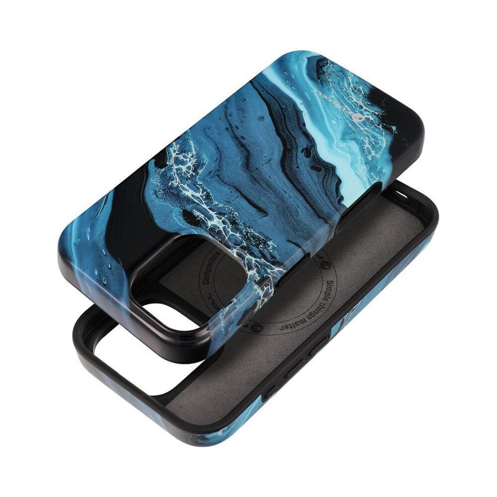 Forcell F-Protect Mirage MagSafe iPhone 16 - Deep sea hinta ja tiedot | Puhelimen kuoret ja kotelot | hobbyhall.fi