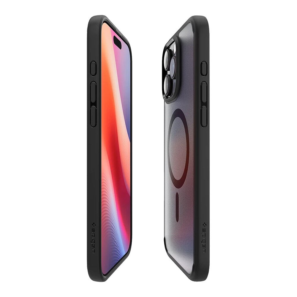 Spigen Ultra Hybrid MagFit iPhone 16 Pro Max - Frost Black hinta ja tiedot | Puhelimen kuoret ja kotelot | hobbyhall.fi