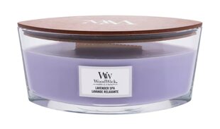 WoodWick Tuoksukynttilä Lavender Spa, 453,6 g hinta ja tiedot | Kynttilät ja kynttilänjalat | hobbyhall.fi