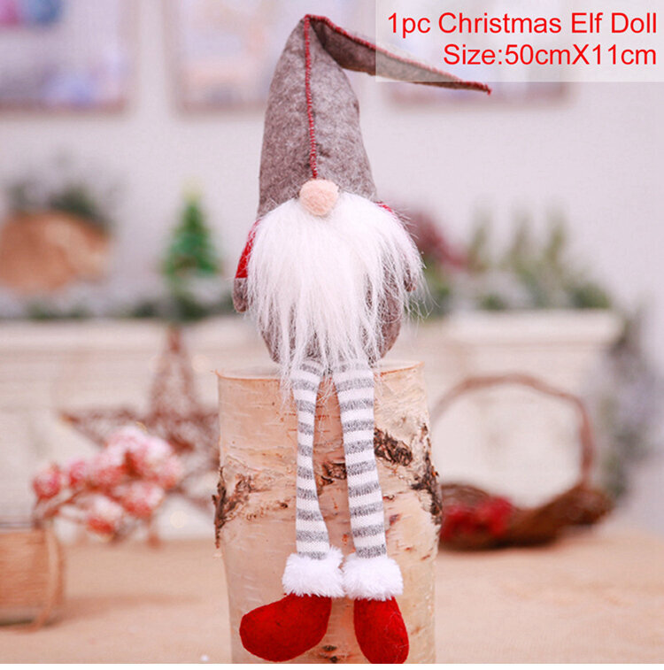 -9 Gnome Christmas kasvoton nukke Hyvää joulukoristeita kotiin joulukoristeisiin Xmas Navidad Natal uusi vuosi 2024 hinta ja tiedot | Joulukoristeet | hobbyhall.fi