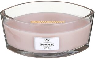 Tuoksukynttilä WoodWick Sea Salt & Vanilla, 453 g. hinta ja tiedot | Kynttilät ja kynttilänjalat | hobbyhall.fi