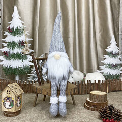 -1 Gnome joulukoristeet 2023 kasvoton nukke Hyvää joulua koristeeksi kodin koristeeksi Noel New Year 2024 Festoon Garland hinta ja tiedot | Joulukoristeet | hobbyhall.fi