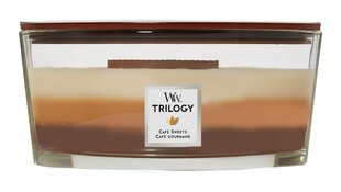 WoodWick Trilogy Cafe Sweets tuoksukynttilä 453 g hinta ja tiedot | WoodWick Sisustus | hobbyhall.fi