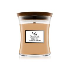 Tuoksukynttilä WoodWick Golden Milk, 275 g hinta ja tiedot | Kynttilät ja kynttilänjalat | hobbyhall.fi