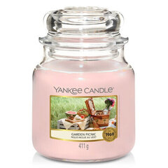 Yankee Candle Garden Picnic tuoksukynttilä 411 g hinta ja tiedot | Kynttilät ja kynttilänjalat | hobbyhall.fi