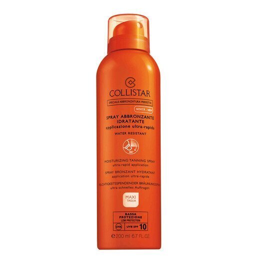 Collistar Kosteusvoide SPF 10 200 ml hinta ja tiedot | Aurinkovoiteet | hobbyhall.fi