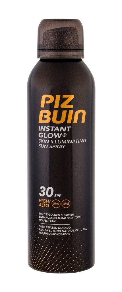 PIZ BUIN Instant Glow Spray 150 ml hinta ja tiedot | Aurinkovoiteet | hobbyhall.fi