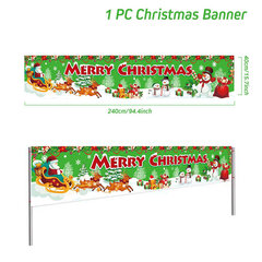 (kuvatyylinä 7)Joulu Outdoor Banner Flag Hyvää Joulua Kodin koristelu 2023 Joulukoristeet Navidad Natal Noel Gift Hyvää uutta vuotta 2024 hinta ja tiedot | Joulukoristeet | hobbyhall.fi