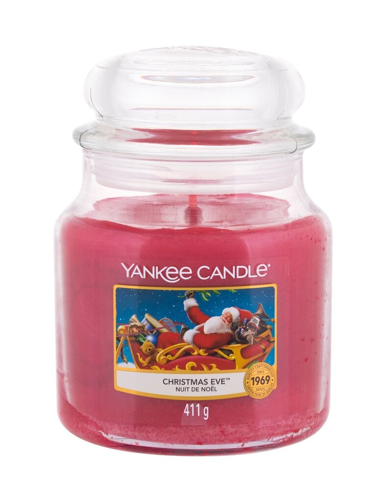 Yankee Candle Christmas Eve tuoksukynttilä 411 g hinta ja tiedot | Kynttilät ja kynttilänjalat | hobbyhall.fi