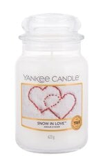 Yankee Candle Snow In Love tuoksukynttilä 623 g hinta ja tiedot | Kynttilät ja kynttilänjalat | hobbyhall.fi