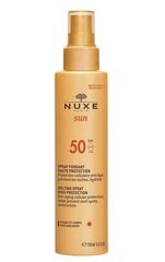 Kasvot ja vartalo aurinkovoide Nuxe Sun SPF50 150 ml hinta ja tiedot | Nuxe Vartalonhoito | hobbyhall.fi