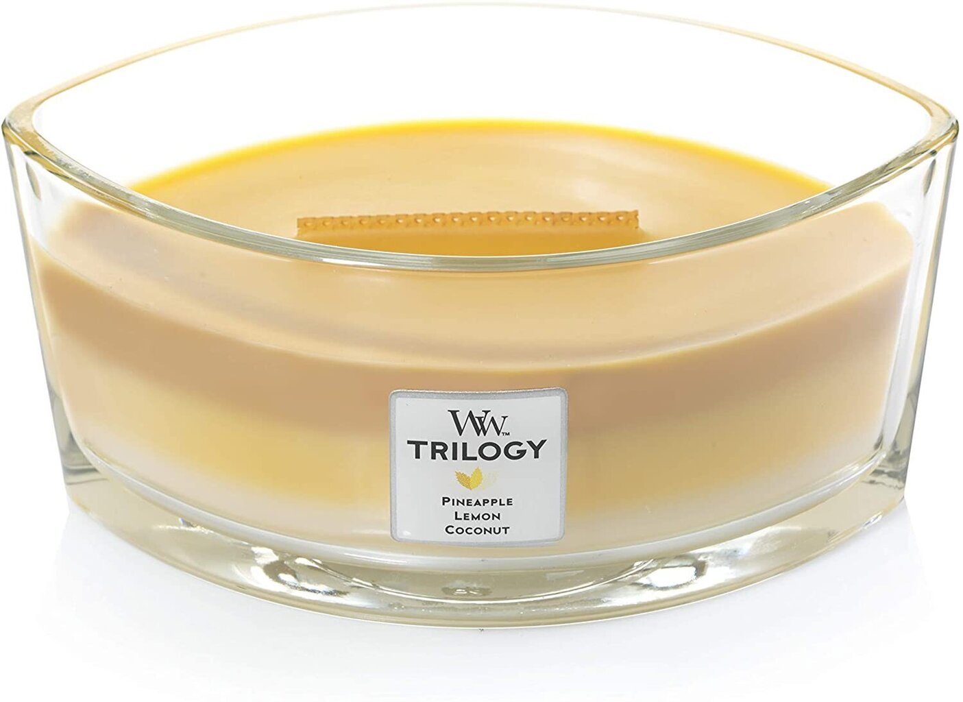 WoodWick Tuoksukynttilä Trilogy Elipsa Fruits Of Summer 453,6g hinta ja tiedot | Kynttilät ja kynttilänjalat | hobbyhall.fi