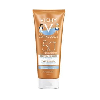 Aurinkovoide lapsille Vichy Capital Soleil SPF50+, 200 ml hinta ja tiedot | Aurinkovoiteet | hobbyhall.fi