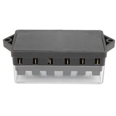 Way Fuse Box vedenpitävä terän sulakekotelon pidike 12V-24V autoveneen kotikäyttöön hinta ja tiedot | Lisätarvikkeet autoiluun | hobbyhall.fi