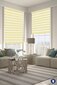 Eurohome Kaksoiskaihtimet Ilman Porausta Beige 90X150Cm hinta ja tiedot | Rullaverhot | hobbyhall.fi