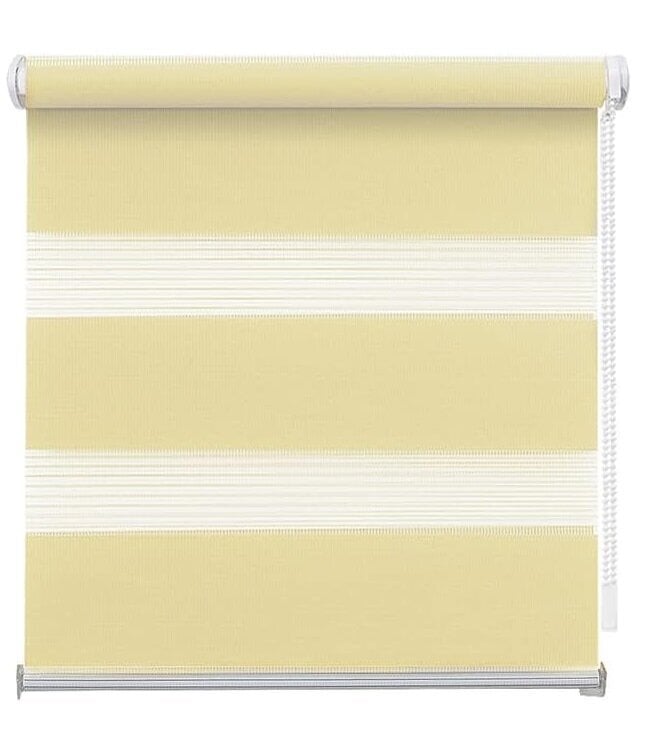 Eurohome Kaksoiskaihtimet Ilman Porausta Beige 90X150Cm hinta ja tiedot | Rullaverhot | hobbyhall.fi