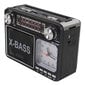 Langaton BT-radio Manuaalinen Viritys Retro-tyylinen kannettava AM FM SW -radio vaalealla kellolla Musta EU-pistoke 220V hinta ja tiedot | MP3-soittimet, MP4-soittimet | hobbyhall.fi