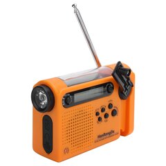 Kannettava täyden taajuuden radio aurinkoenergialla lataava FM/AM-radio taskulampulla hätäkäyttöön hinta ja tiedot | Kelloradiot ja herätyskellot | hobbyhall.fi