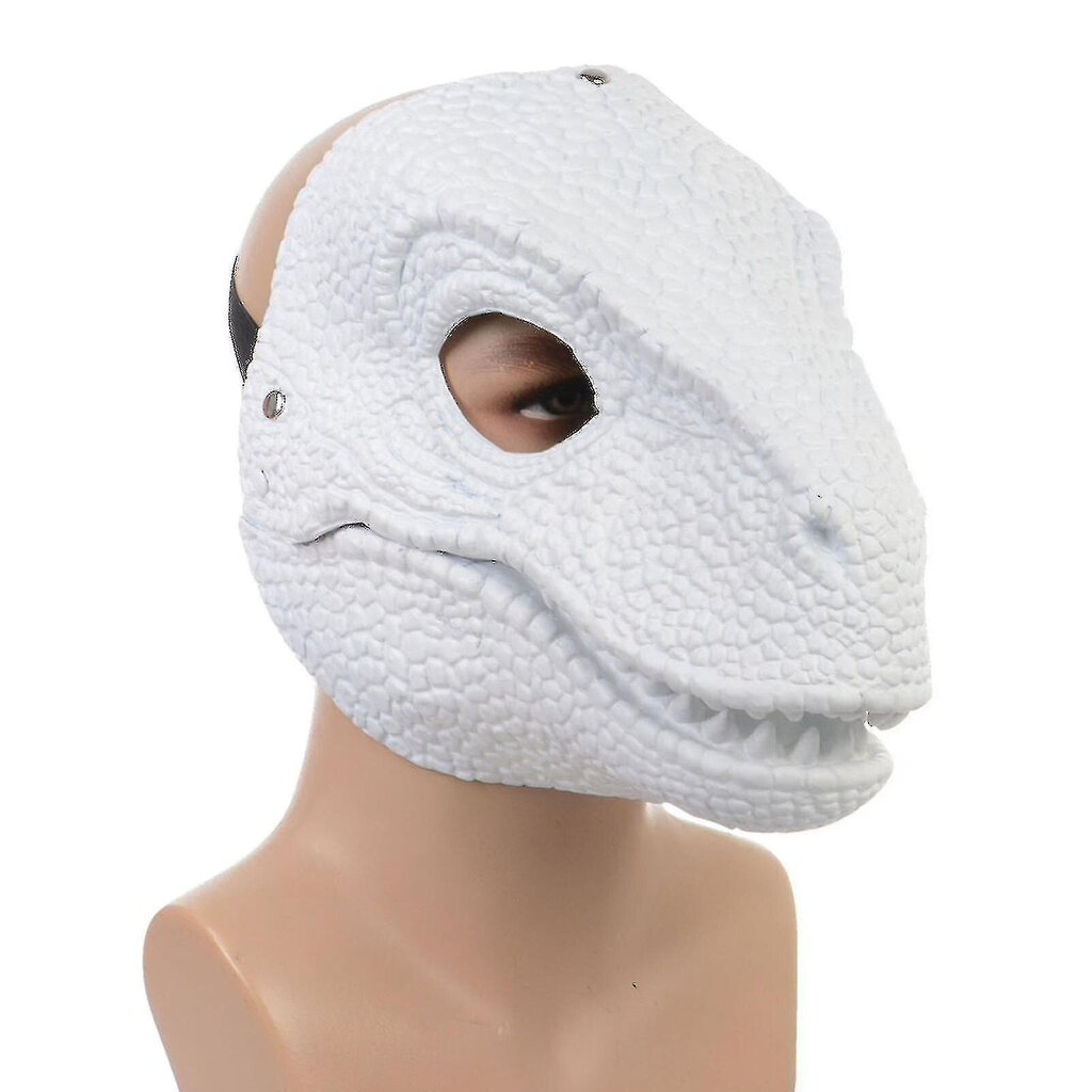 Dinosaurusmaski päähineet, Jurassic World Dinosaur -lelut, joissa on avautuva liikkuva leuka, Velociraptor Mask & Tyrannosaurus Rex Mask -paketti hinta ja tiedot | Juhlakoristeet | hobbyhall.fi