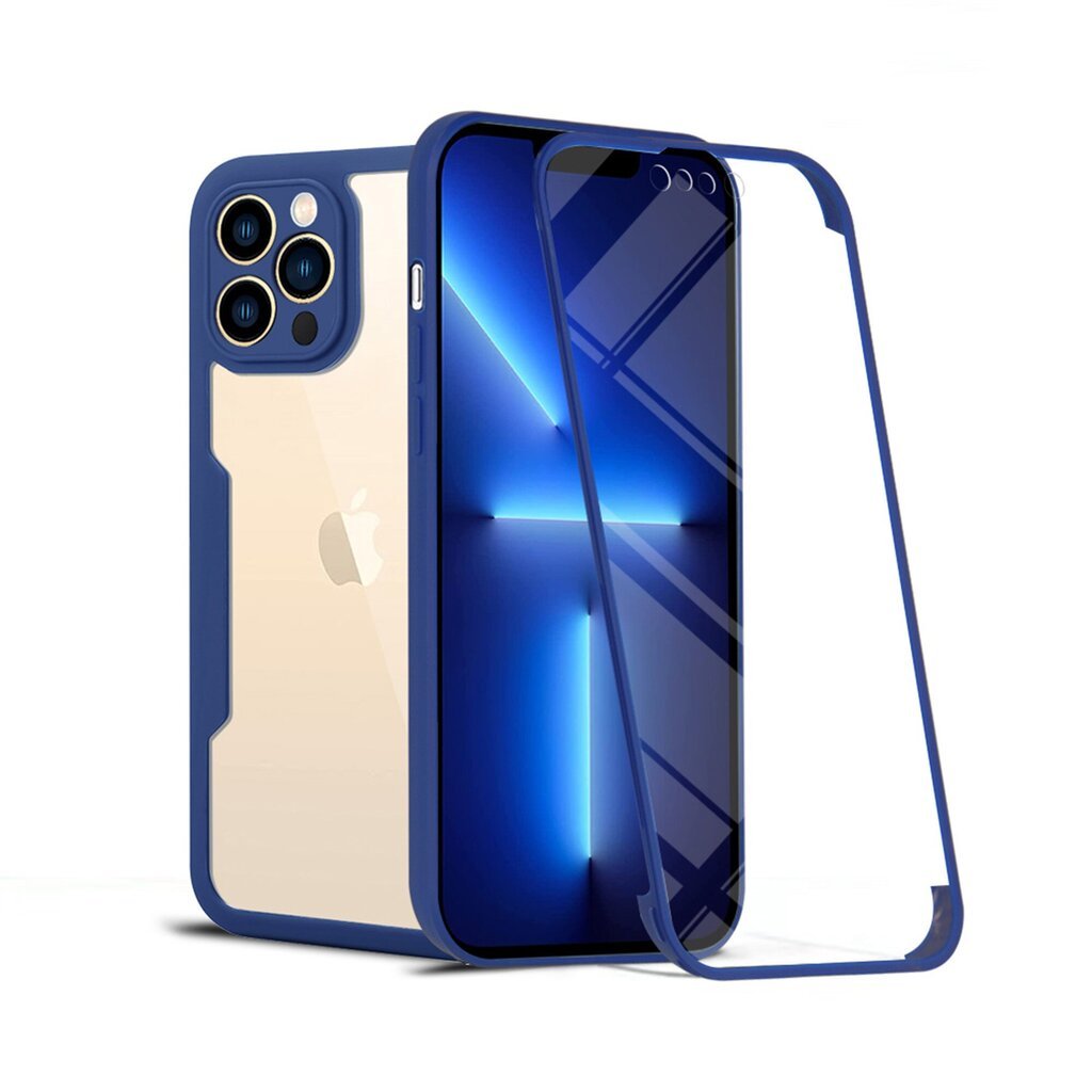 Omo 360° koko vartaloa suojaava iskunkestävä puhelinkuoren suojakuori 13 Pro Dual Layer Protection -puhelimelle hinta ja tiedot | Puhelimen kuoret ja kotelot | hobbyhall.fi