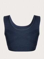 Plus Solid Wireless Bra·Navy Blue·2XL hinta ja tiedot | Naisten aluspaidat | hobbyhall.fi