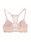 Naisten Lace Patchwork Underwire-rintaliivit alusvaatteet·vaaleanpunainen·90B hinta ja tiedot | Rintaliivit | hobbyhall.fi