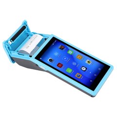 Q2P 58MM Bluetooth-tulostin Android IOS -älypuhelimille 3G Quad Core 1+8G Blue hinta ja tiedot | Tulostustarvikkeet | hobbyhall.fi