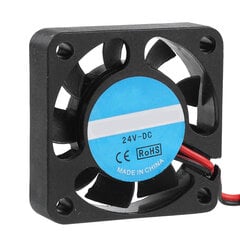 2 kpl 24V 4010 7000 RPM suuri tuuliekstruuderin jäähdytystuuletin hiljaa puhaltava 3D-tulostimen jäähdytystuuletin hinta ja tiedot | Tulostustarvikkeet | hobbyhall.fi